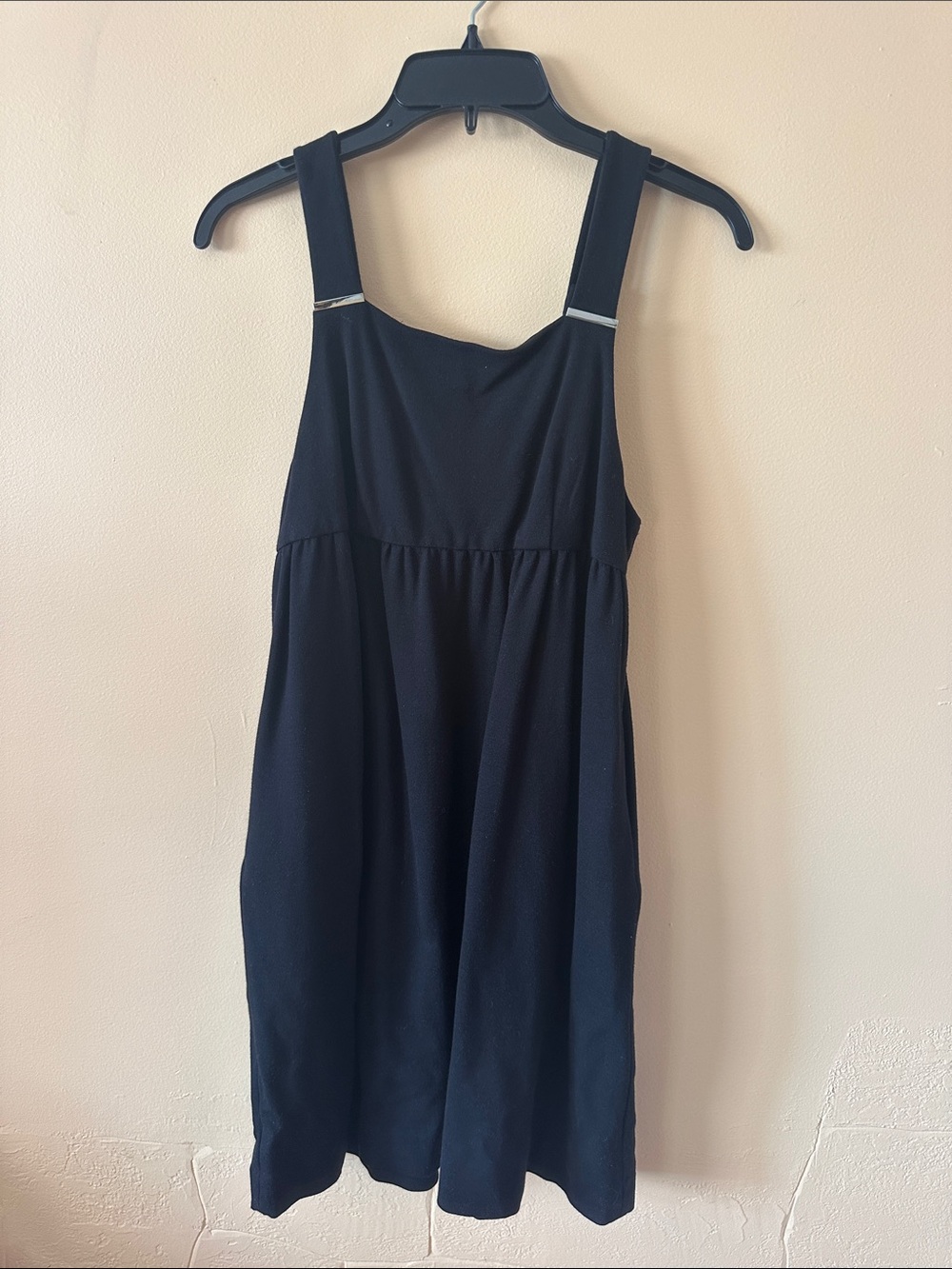 Kenneth Cole Black Overall/Pinafore Dress | Size Small